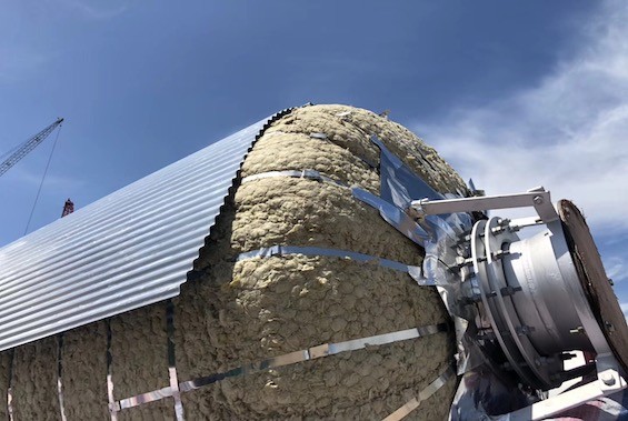 Wire Mesh Rock Wool Blanket ASTM C592