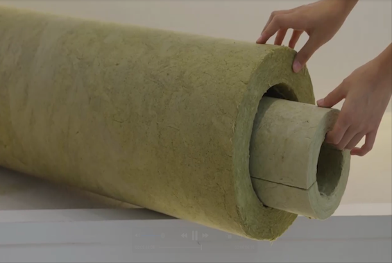 Rock Mineral Wool Pipe ASTM C547